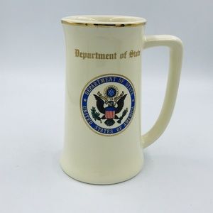 Vintage W.C. Bunting Co Large Ceramic Beer Mug